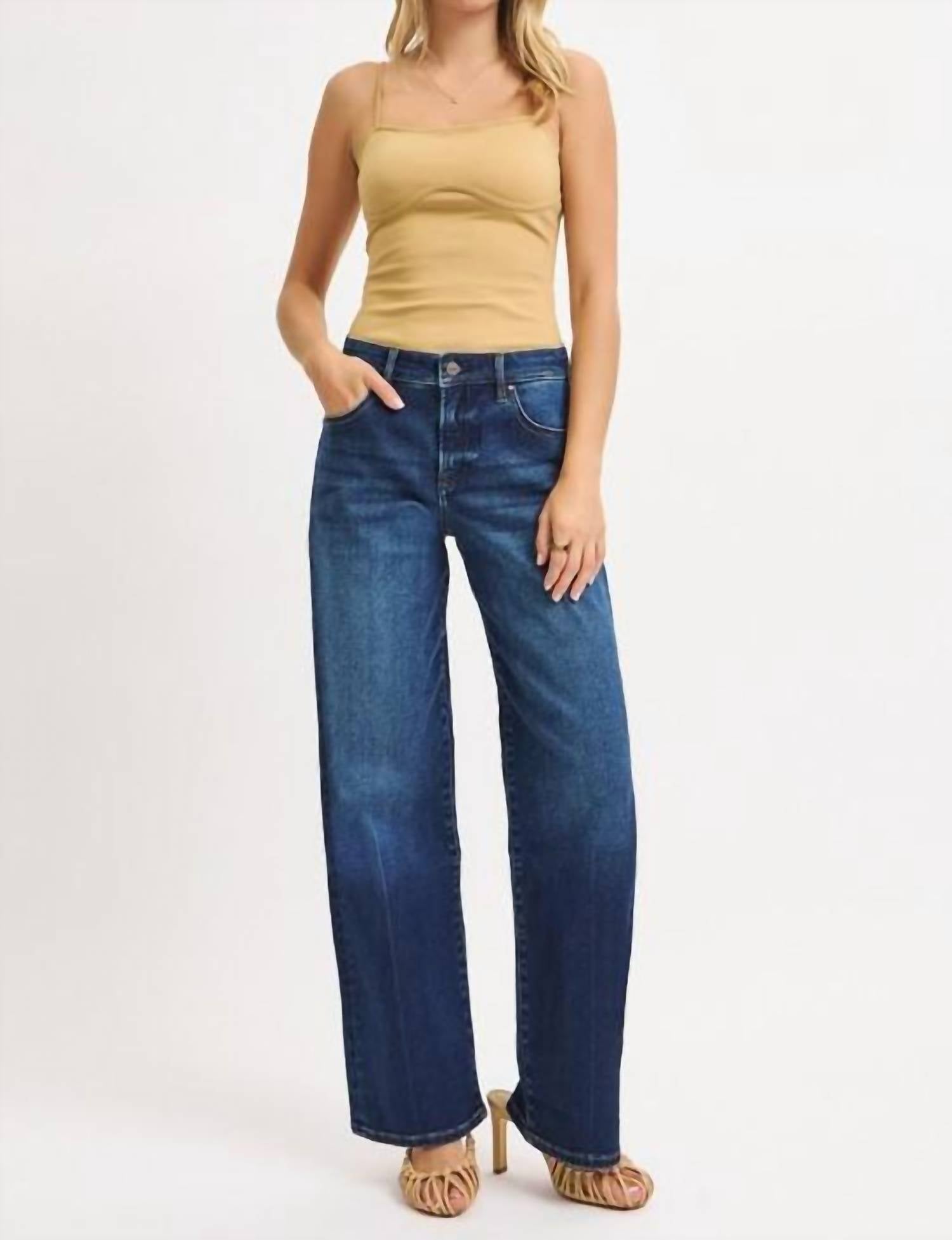 Risen - Mid Rise Baggy Jeans