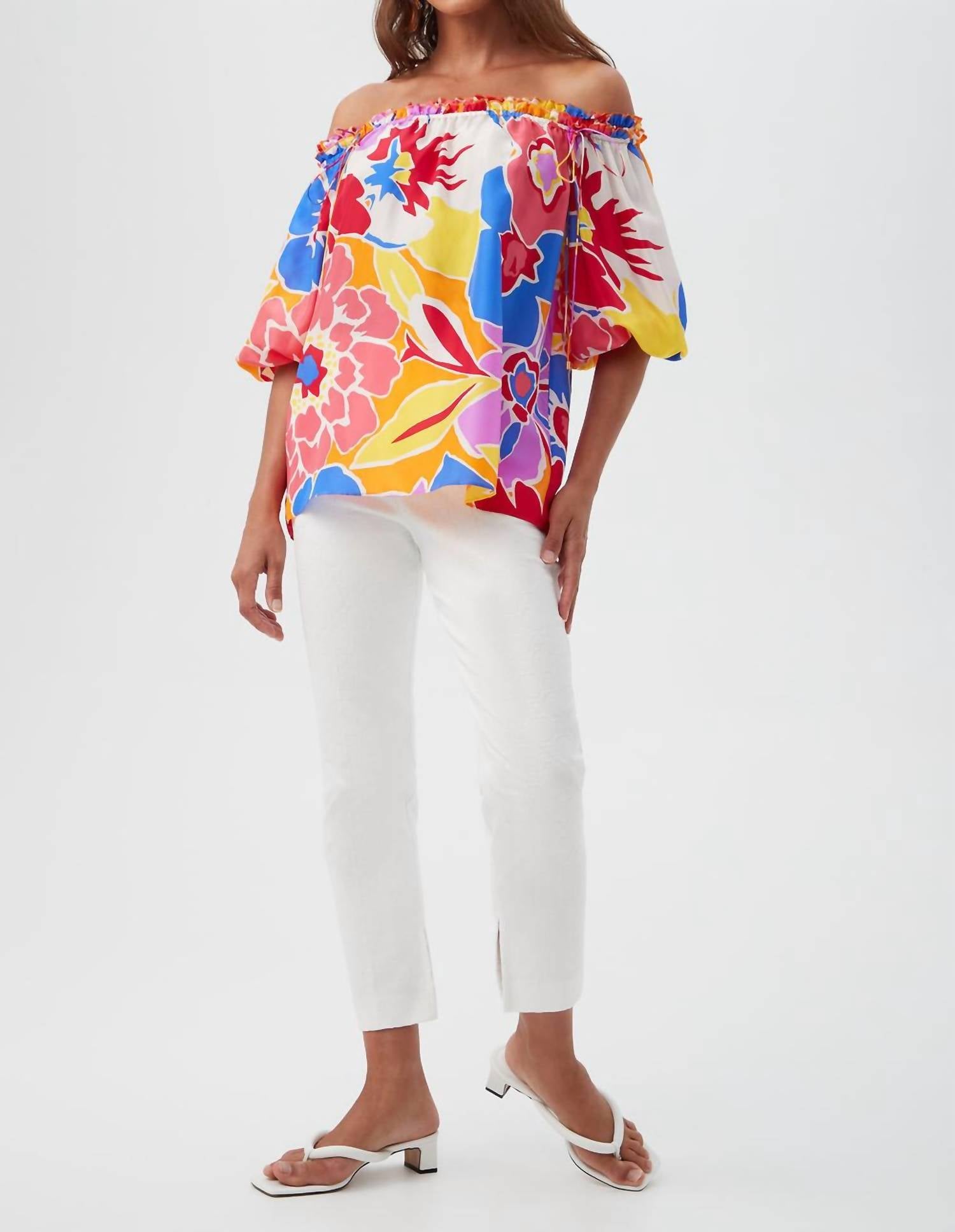 Trina Turk - Jambies Off Shoulder Top