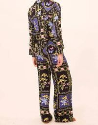 Misa Los Angeles Isme Blouse in butterfly - women's blouse - alternate view