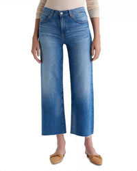 Ag Jeans - Saige Mid Rise Wide Leg Crop Jeans