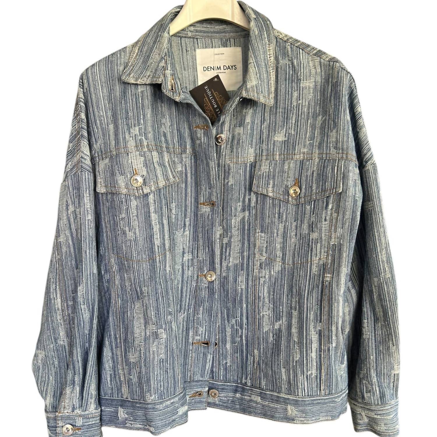 Denim Days - Women's Textured Denim Jacket