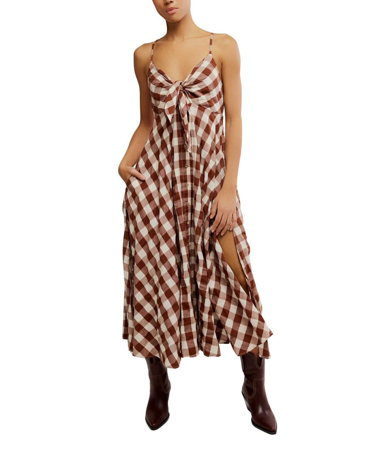 Free People - Via Midi Dress