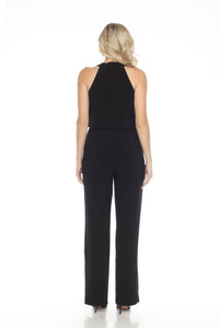 Joseph Ribkoff - Cowl Neck Blouson Jumpsuit