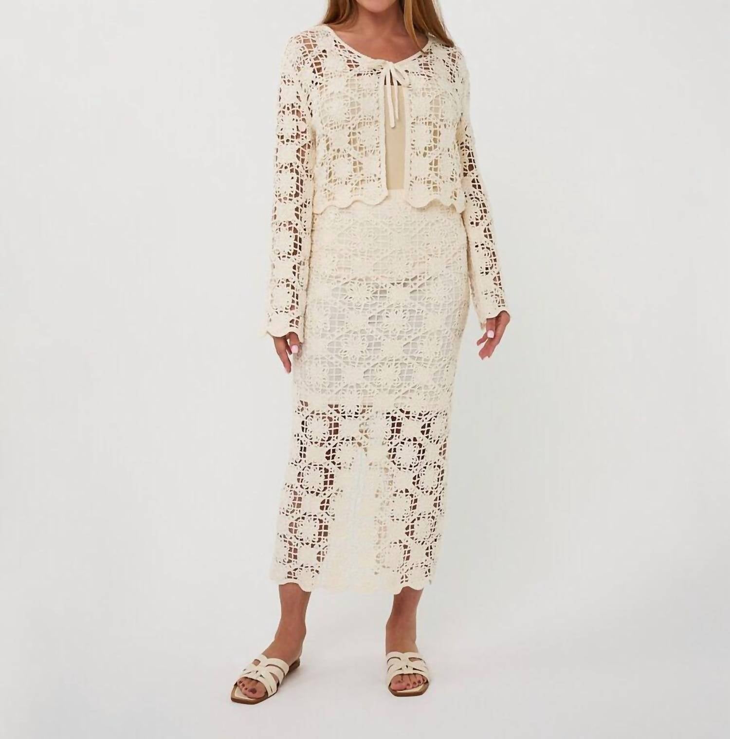 Esqualo - Tape Yarn Skirt