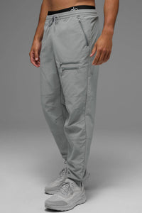 ALO YOGA Takeaway Track Pants in gray - men's pants - alternate view