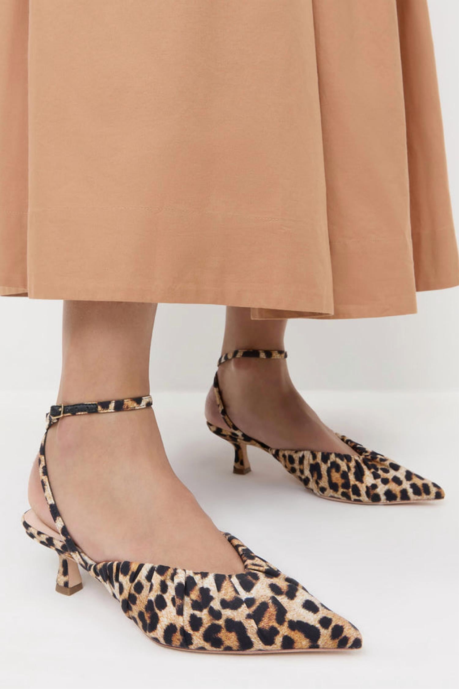 Loeffler Randall - Women's Rio Smocked Kitten Heel