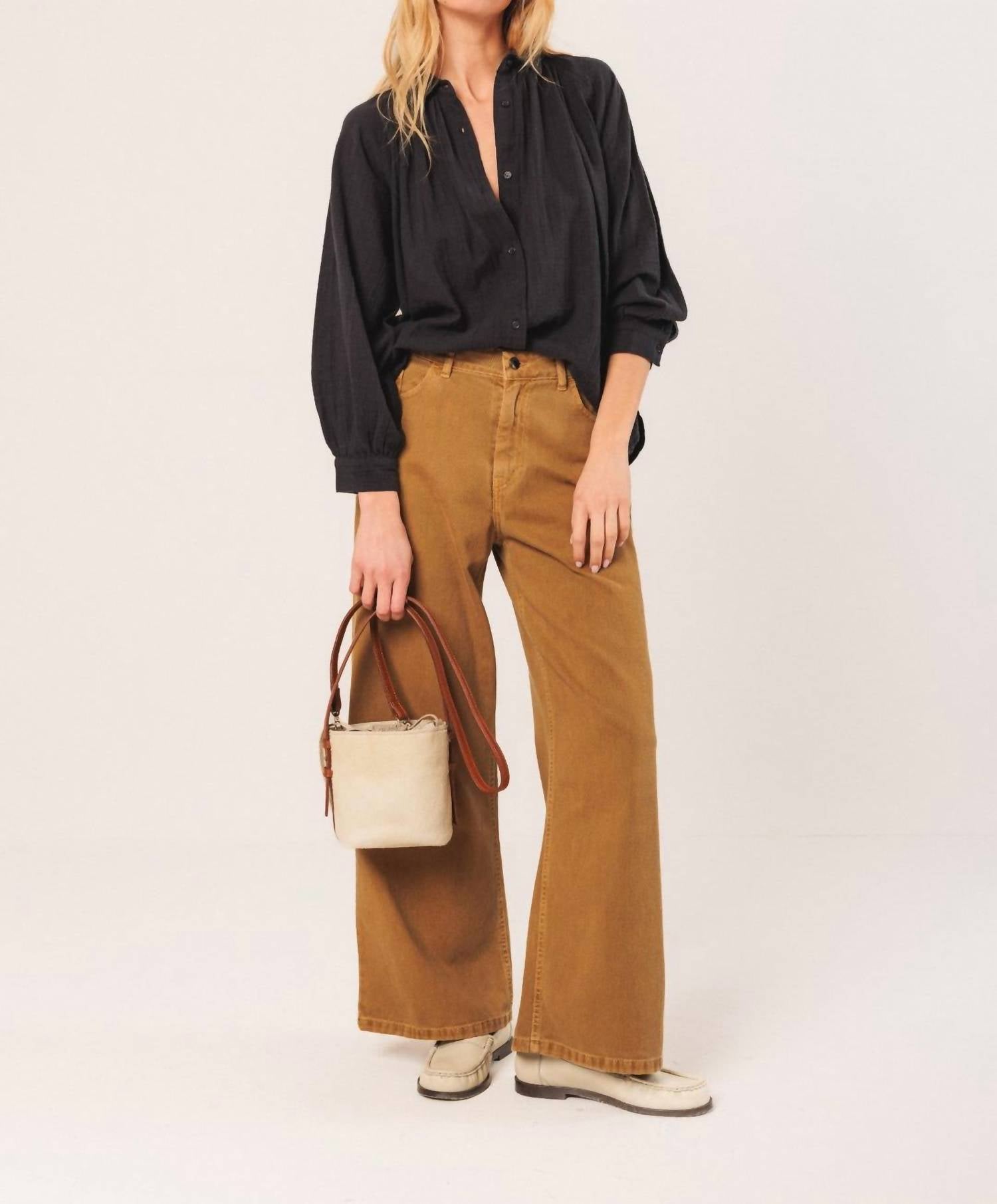 Indi & Cold - Women's Piedra Calfhair Tote Bag
