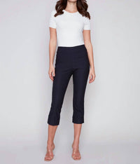 Charlie B - Cuffed Capri Pant