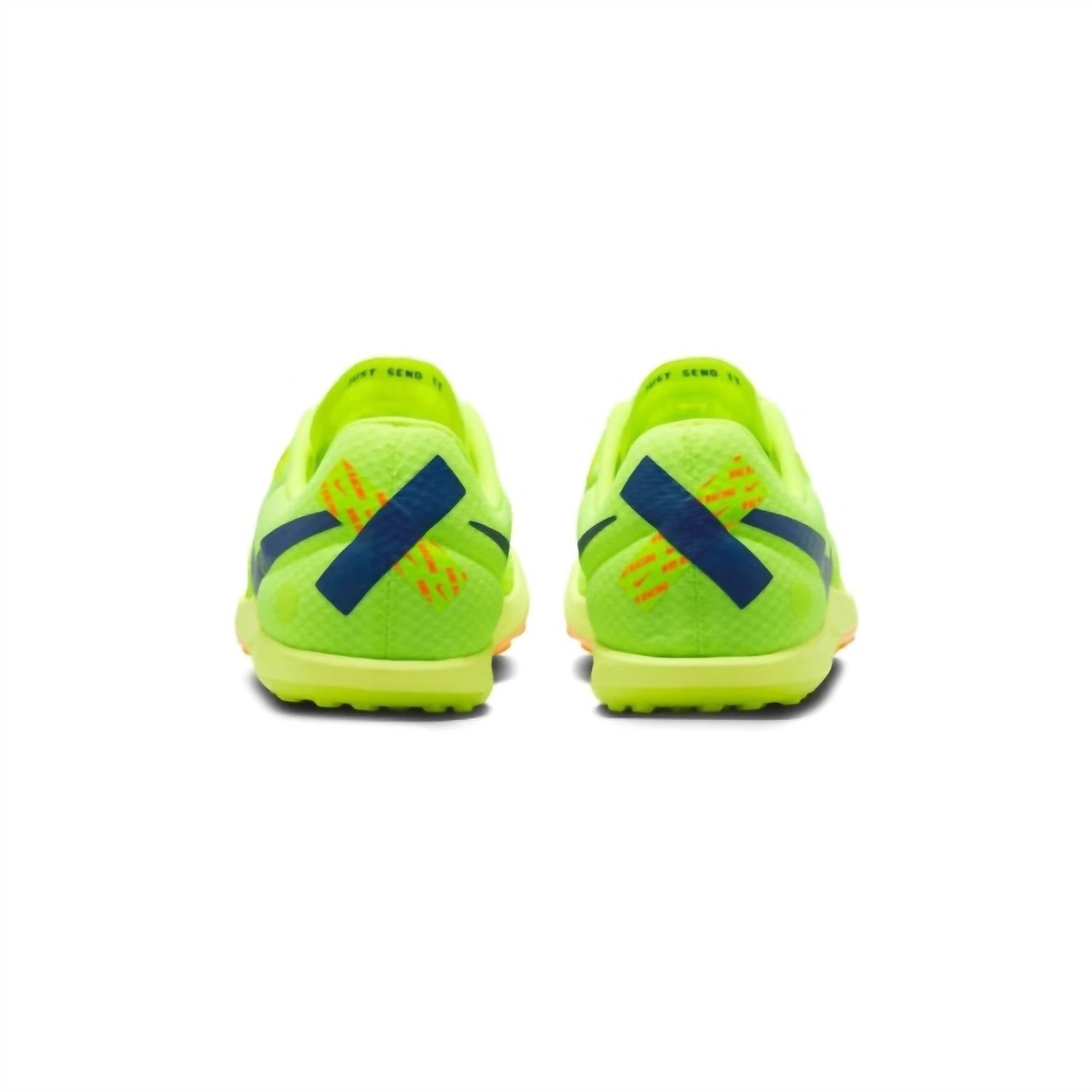 NIKE Men's Zoom Rival Xc 6 Shoe in volt total orange concord - men's shoe - alternate view