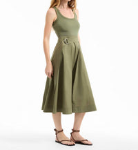 Veronica Beard - Ennis Belted Midi Dress