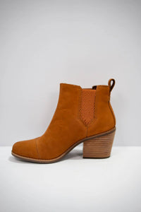 Toms - Women's Everly Nubuck Heeled Boot