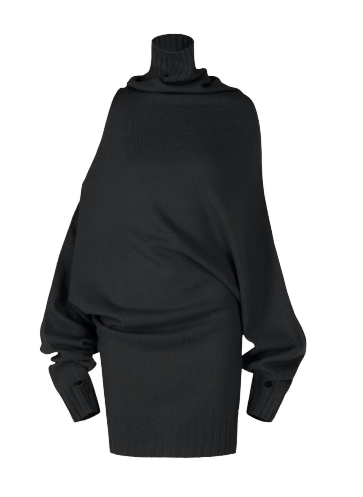 Issey Miyake - Crooked Wool Knit Top