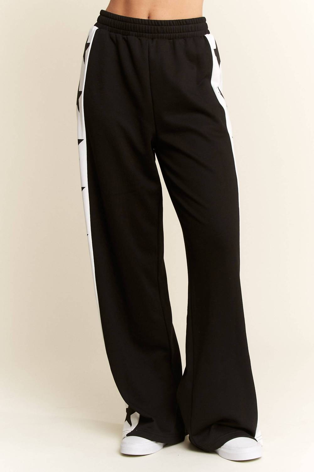 Jade By Jane - Star Striped Sweatpants
