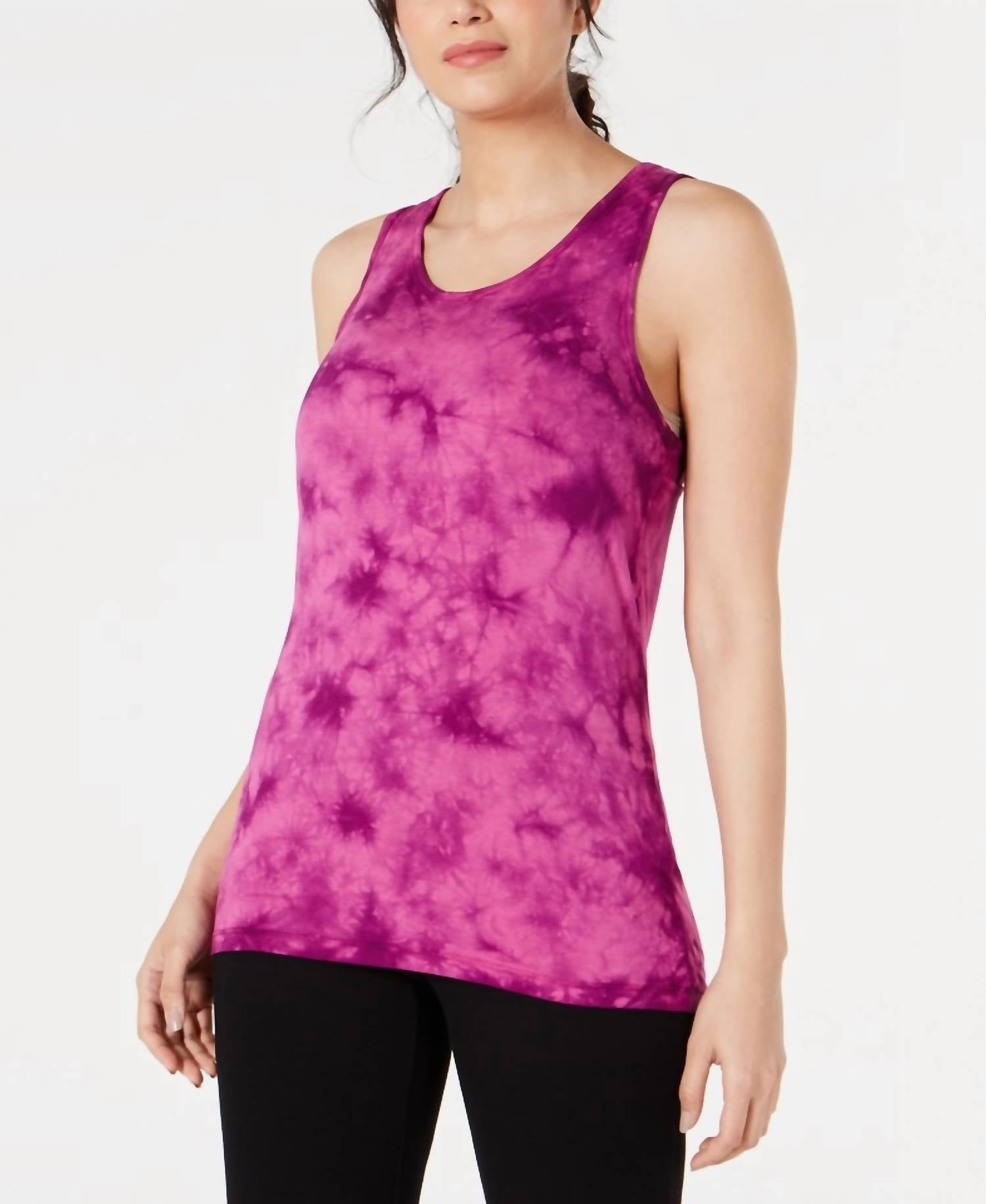 Ideology - Tie Dye Criss Cross Back Tank Top