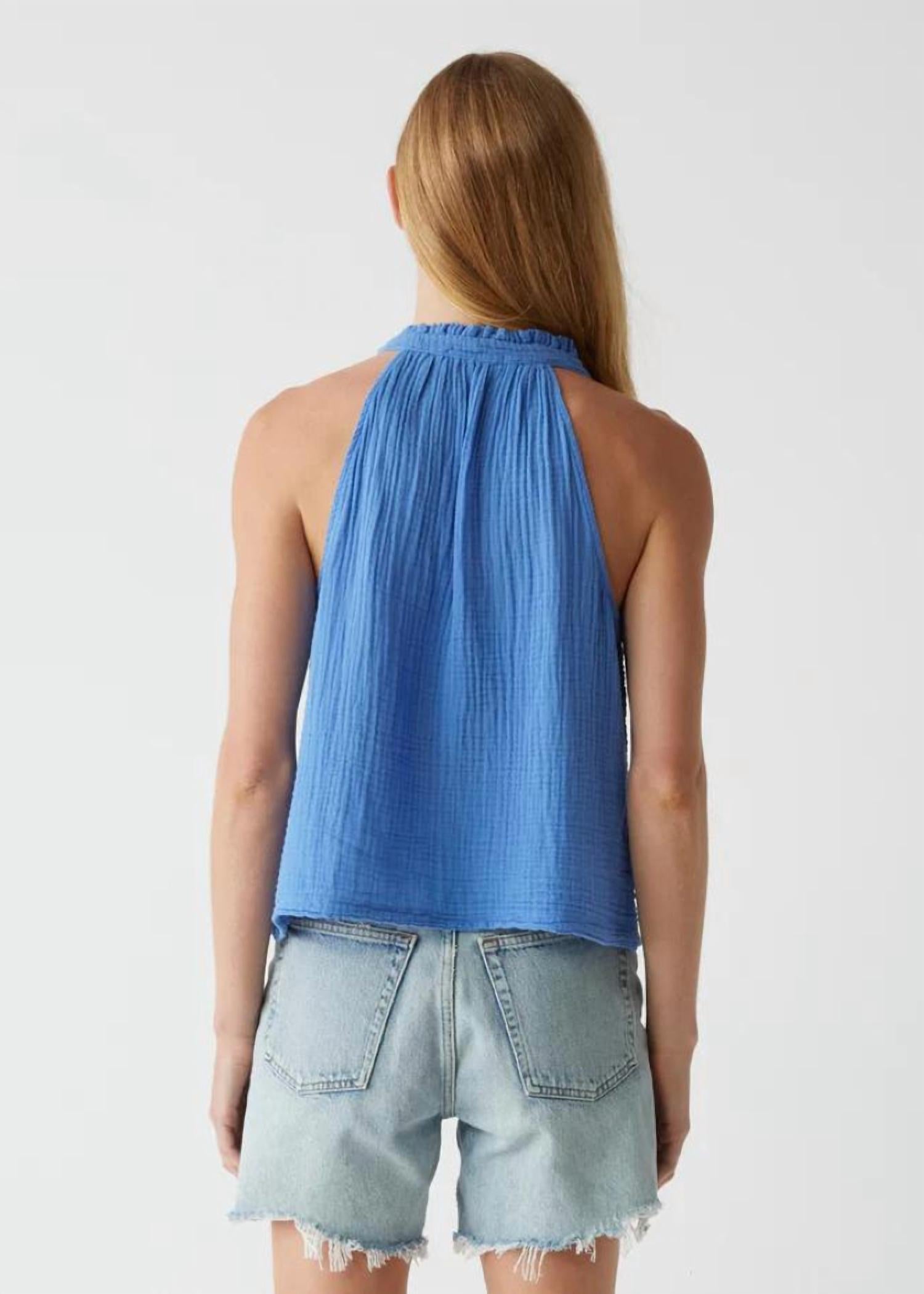 Michael Stars - Viola Split Neck Tank Top