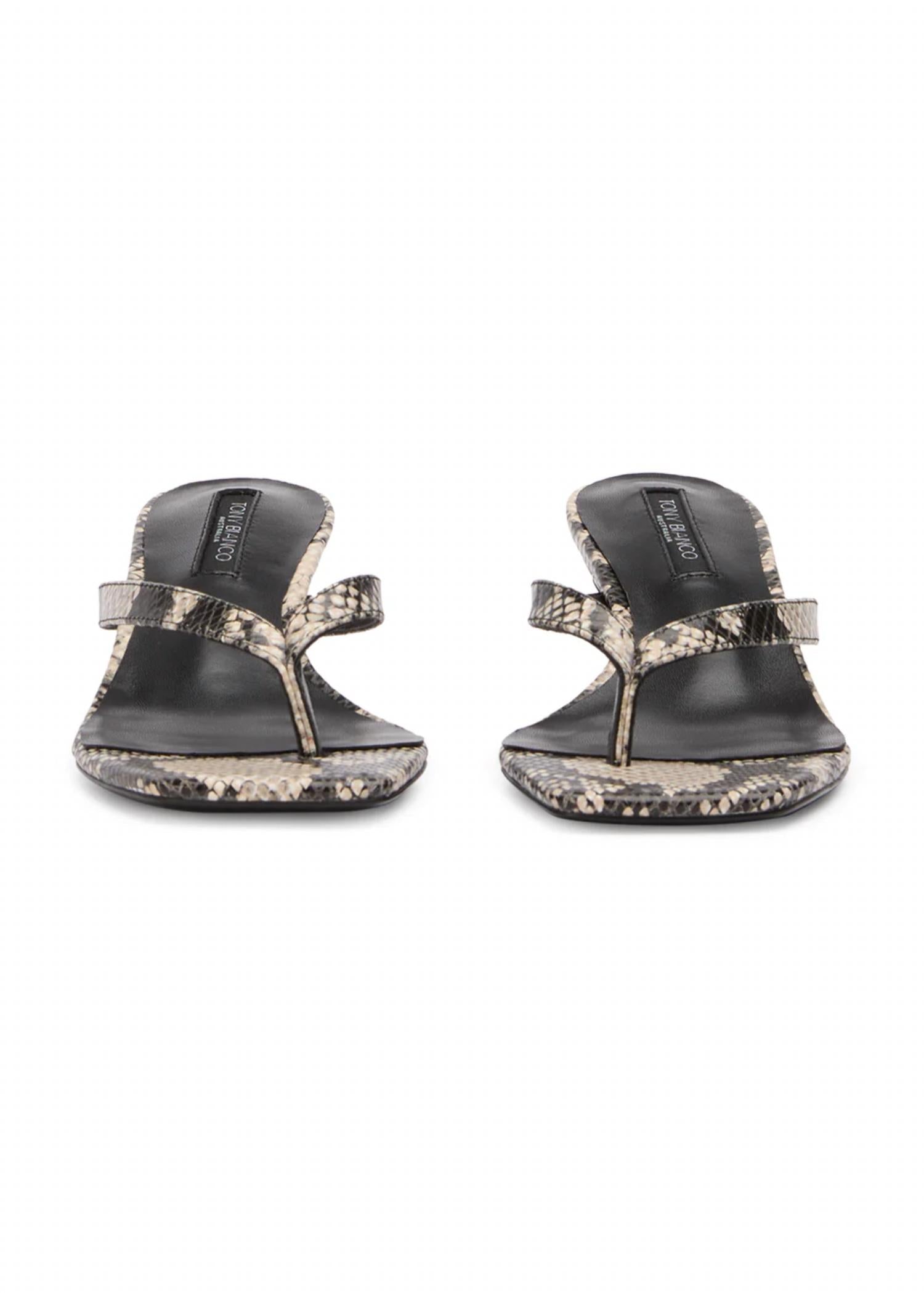 Tony Bianco - Women's Topaz Leather Kitten Heels