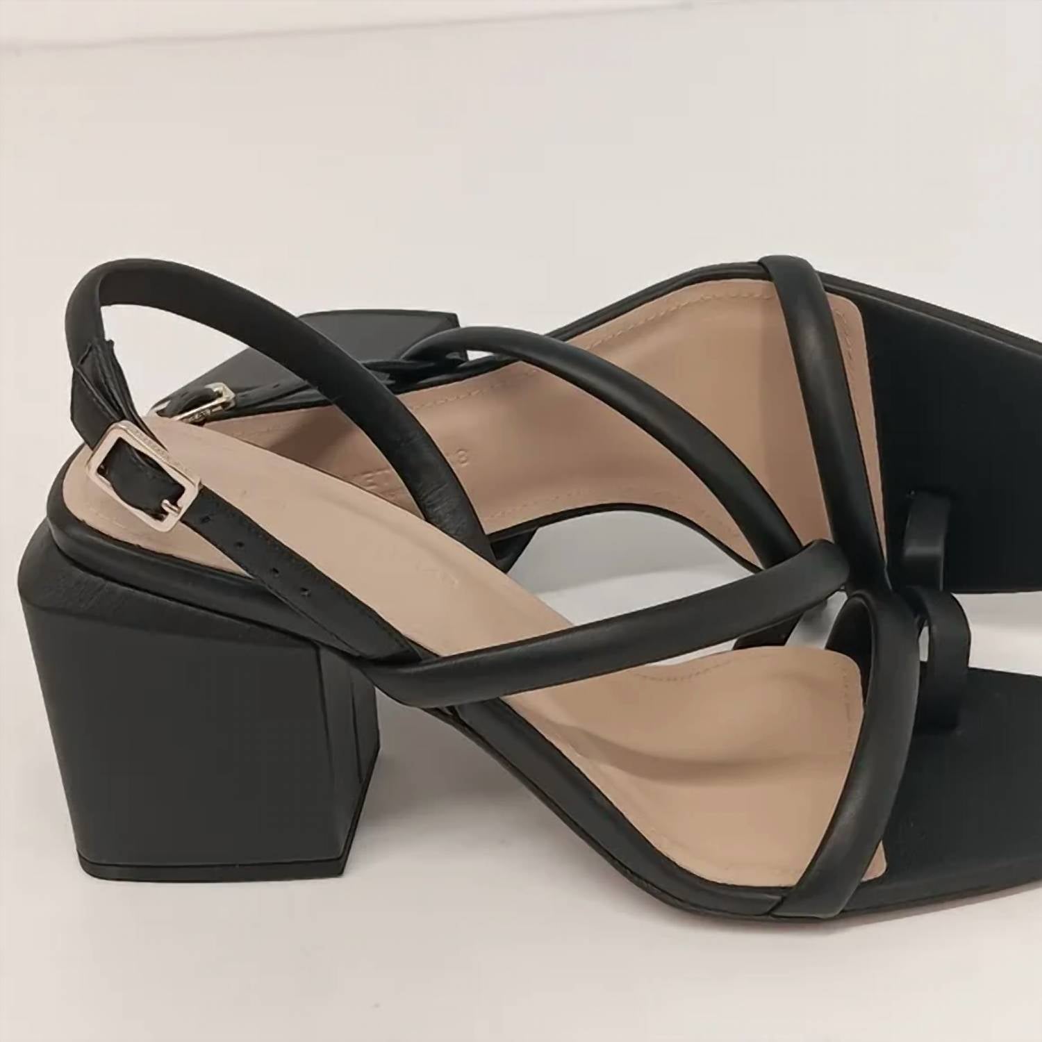 Lafayette 148 - Women's Soft Calfskin Leather Heeled City Slingback Sandals