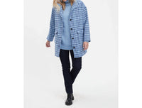 Fdj - Long Plaid Jacket