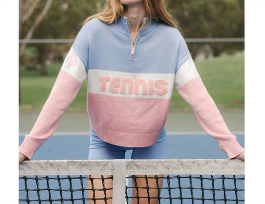 Ellsworth + Ivey - Madison Quarterzip Sweater