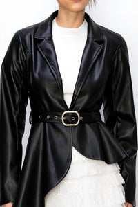 Ina Fashion - Vegan Leather Jacket