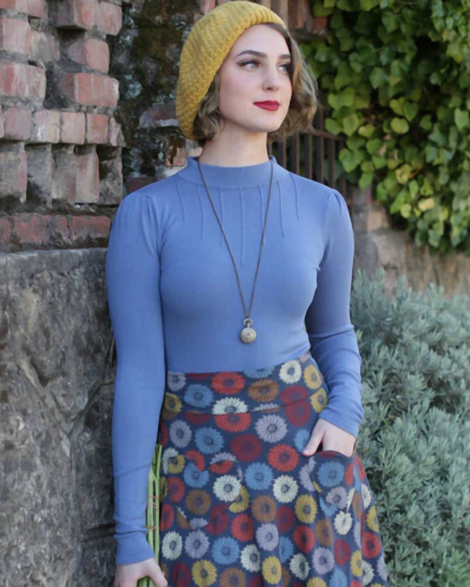 Effie'S Heart - Emmiline Mock Neck Shirt