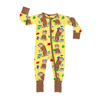 Ceddy & Ria - Kids George Bamboo Zippy Convertible Romper