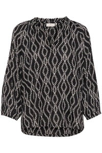 Kaffe - Kasigrid V-notch Neck Blouse