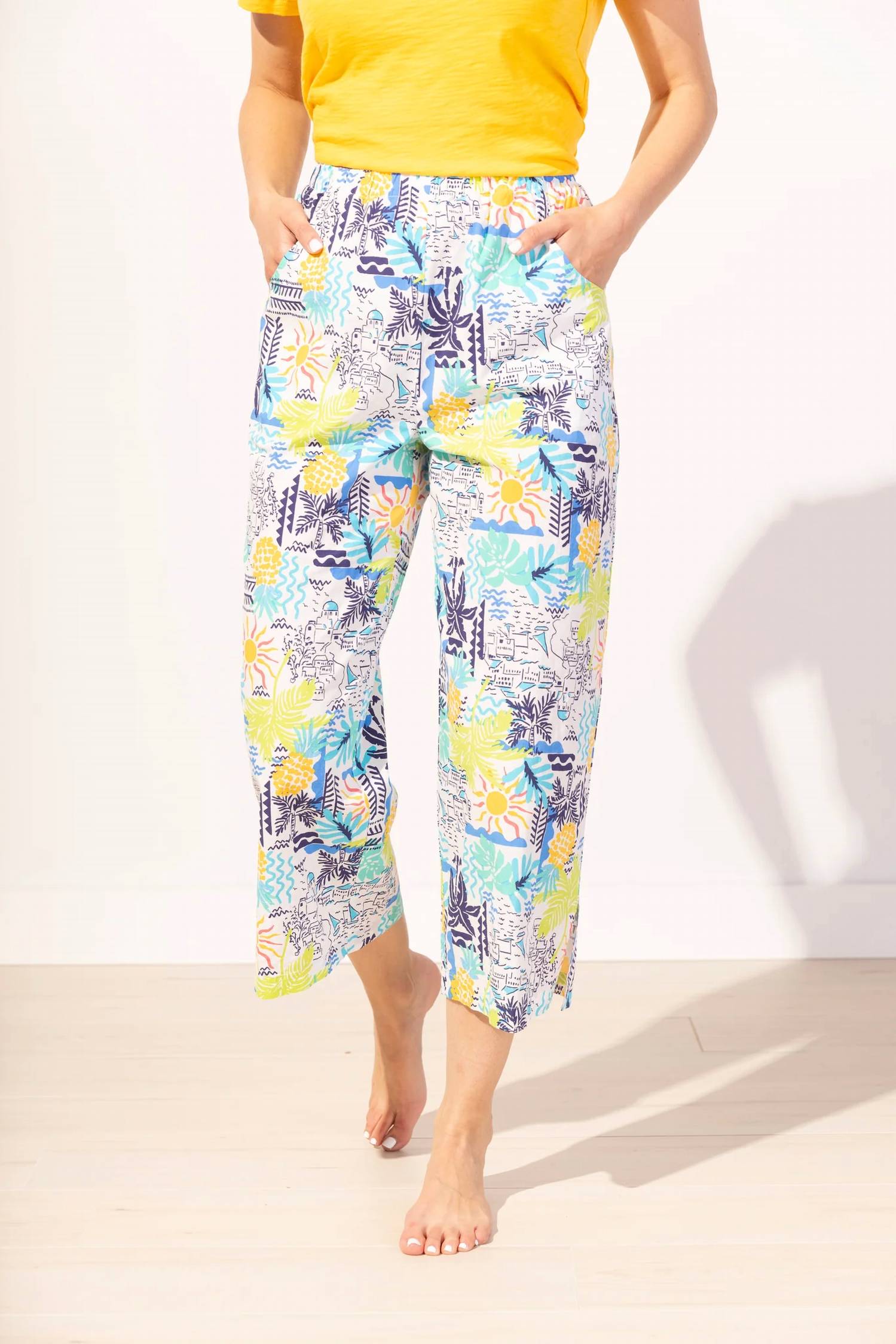 Escape By Habitat - Coastal Greece Pants