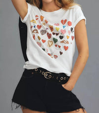 Unfortunate Portrait - Hearts Boyfriend Tee