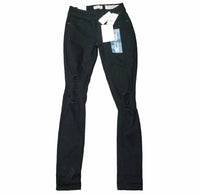 Indigo Rein - Juniors Mid Rise Ripped Ankle Skinny Jeans