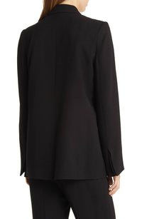 Argent - Madison Viscose Wool Crepe Blazer