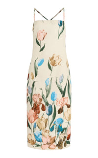 Cara Cara Dria Dress in dutch floral blush - women's dress - detail view