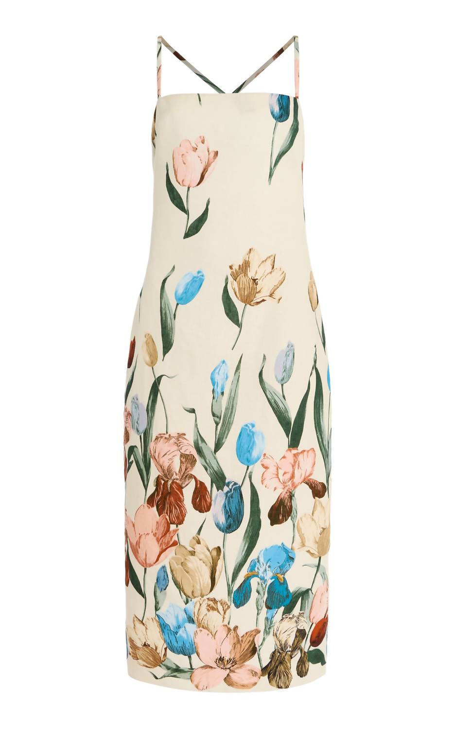 Cara Cara Dria Dress in dutch floral blush - women's dress - detail view
