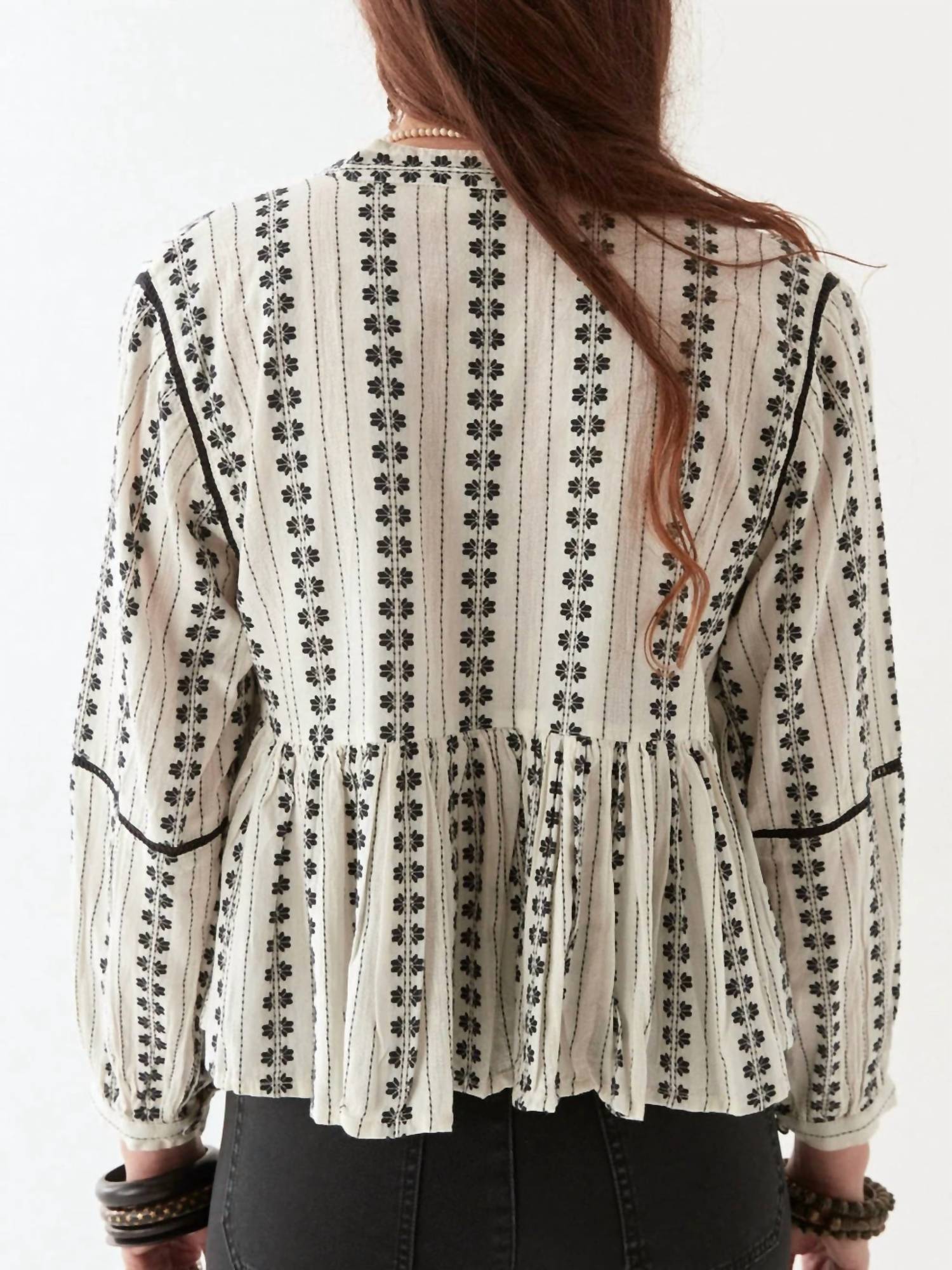 Maison Hotel - Consuelito Relaxed Cropped Fit Blouse