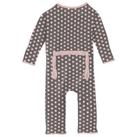 Kickee - Kids' Muffin Ruffle Coverall with 2 Way Zipper
