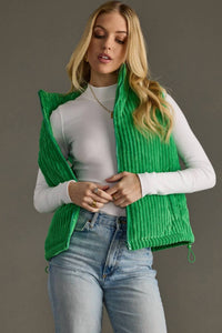 Panache - Corduroy Adjustable Bungee Vest