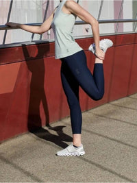 On Active Running Tights in navy - women's pants - alternate view