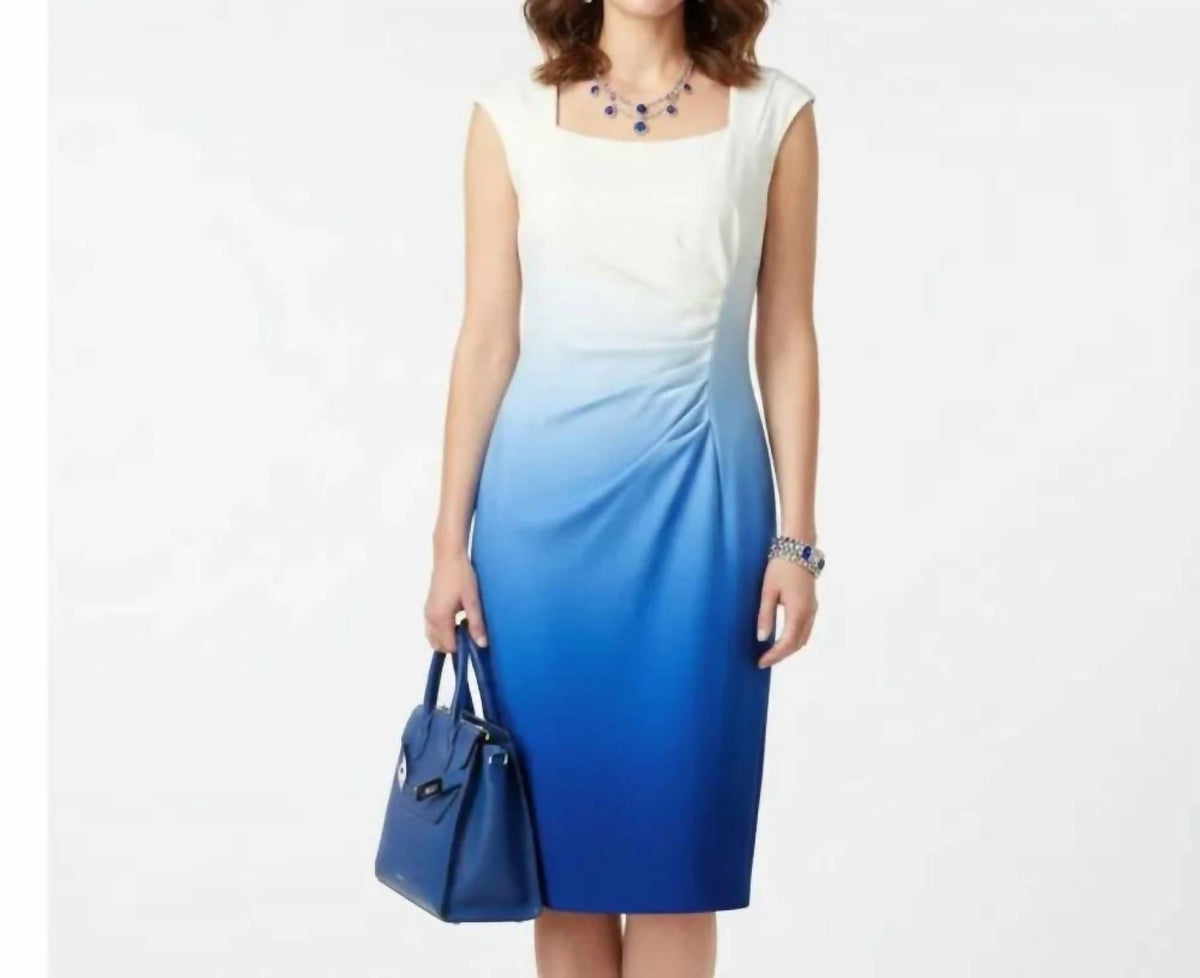 Calvin Klein - Gradient Sleeveless Midi Dress