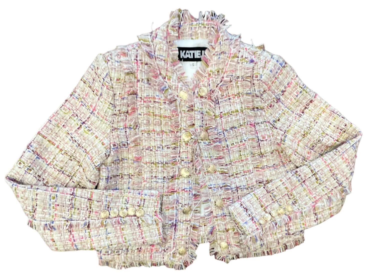 Katie J Nyc - Girls Lurx Boucle Samantha Jacket