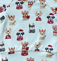 Babysprouts - Infant Christmas Dogs Raglan Sweatshirt