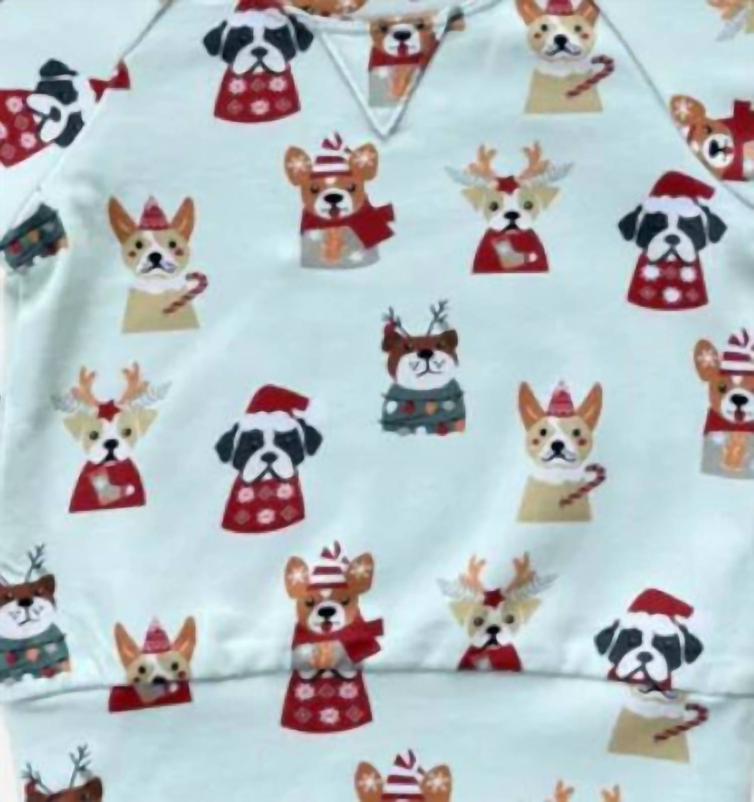 Babysprouts - Infant Christmas Dogs Raglan Sweatshirt