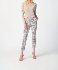 Joseph Ribkoff - Abstract Print Millennium Pull-On Pants