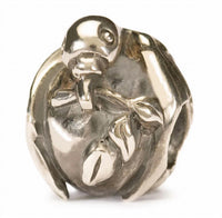 Trollbeads Pax Sterling Bead in silver - women's jewelry