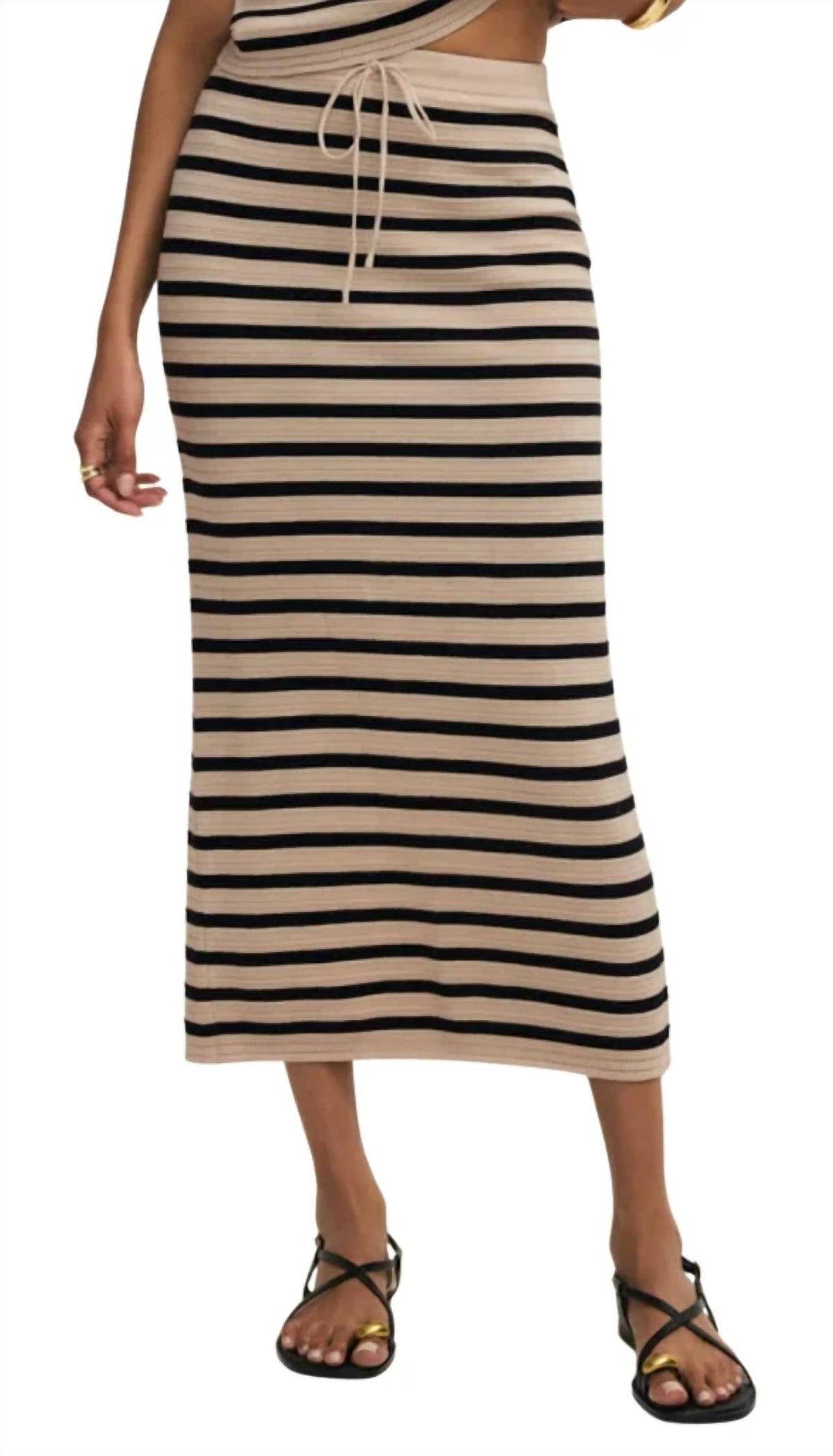 Z Supply - Emori Striped Midi Skirt
