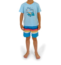Feather 4 Arrow - Vintage Stripe Swim Trunk