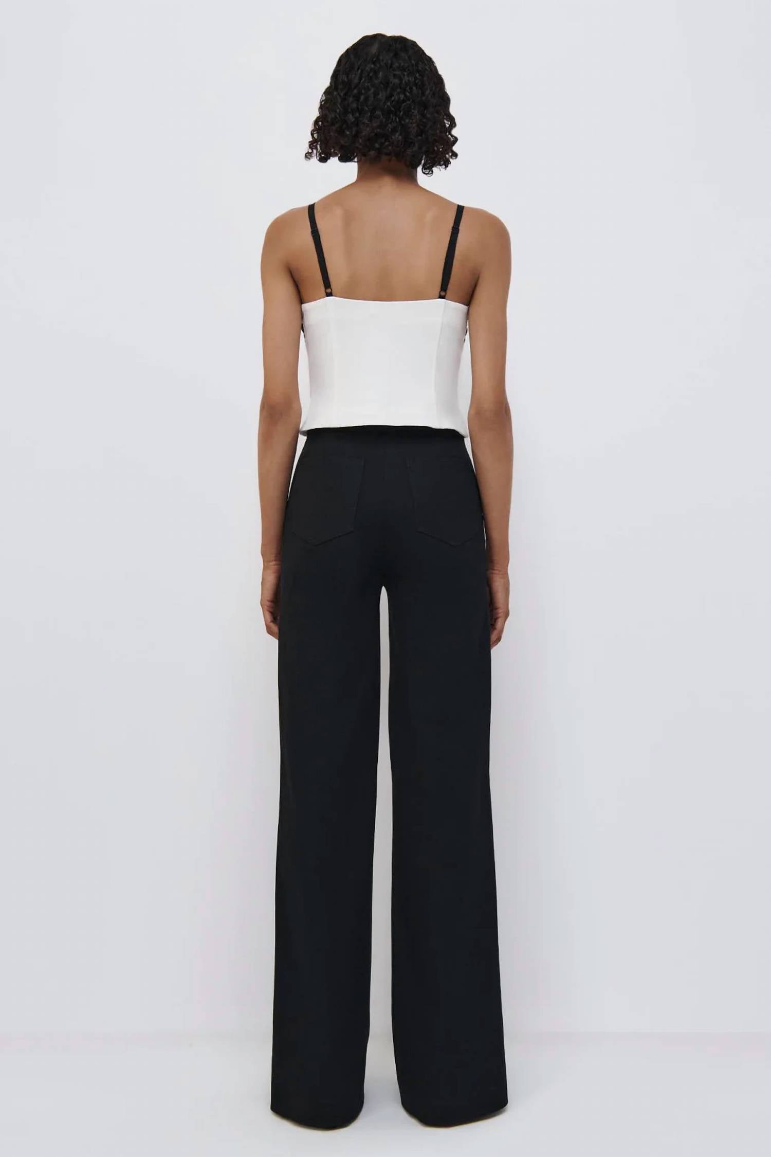 Jonathan Simkhai - KASSANDRA STRETCH BOOTCUT PANT