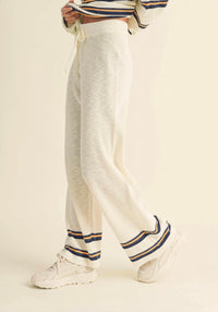 Miou Muse - Striped Knit Pants