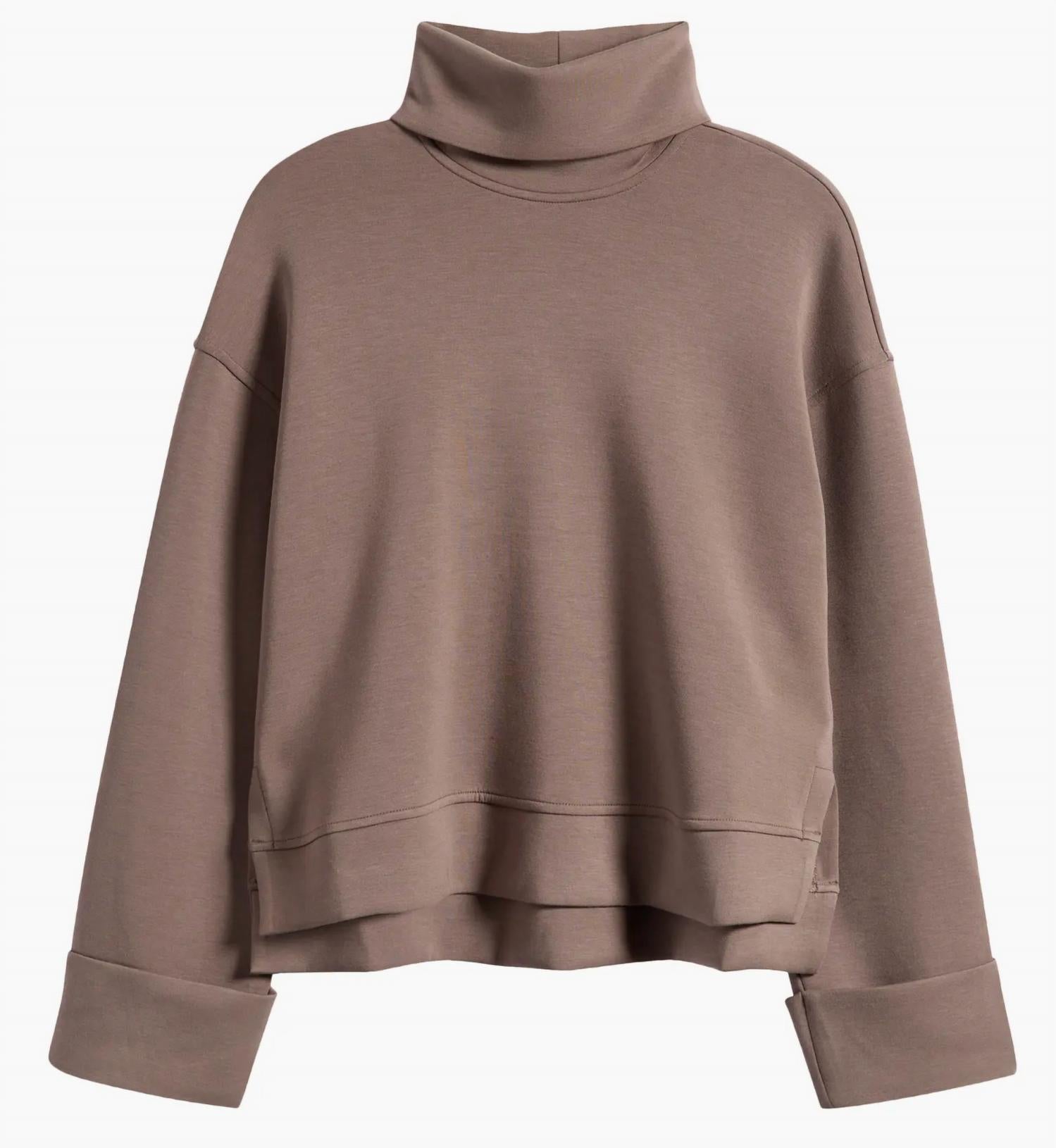Spanx - Women's Air Essentials Cropped Turtleneck Top