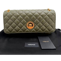Versace - Women's La Medusa Quilted Lambskin Chain Strap Crossbody Bag