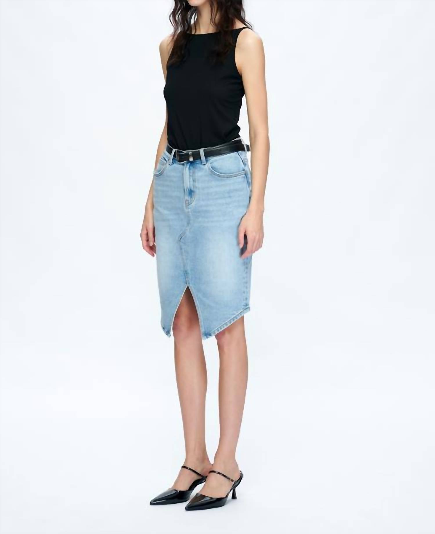 Bayeas - Tara Slit Midi Skirt